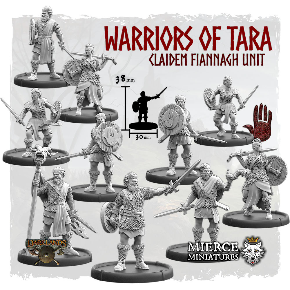 Érainn Warriors of Tara, Claidem Fiannagh Unit